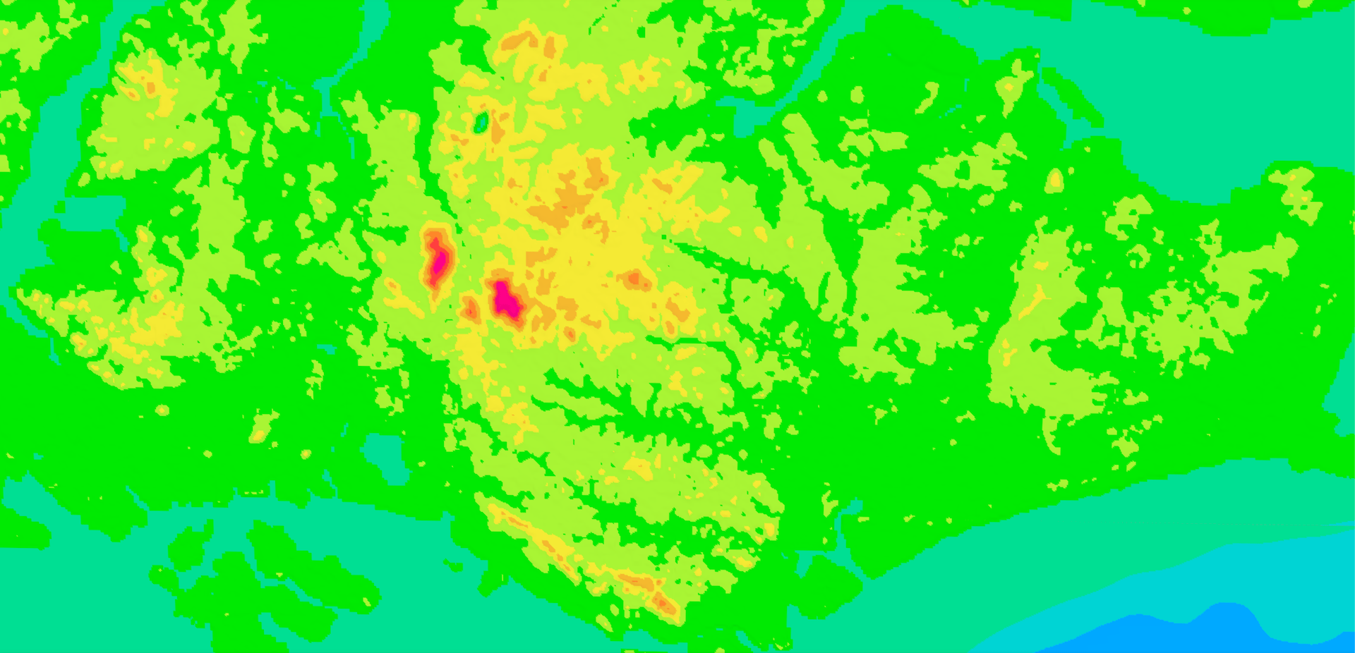 Geoztron - Web-based 3D Geospatal Visualization & Flood Simulation